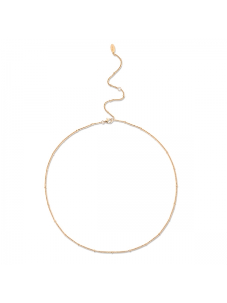 DOTTED NECKLACE - 18K GOLD VERMEIL