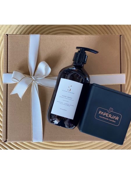 HANDWASH & CANDLE GIFT PACK