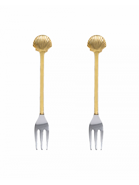 SHELL CAKE FORKS BY A LA COLLECTION