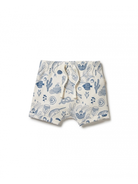 7 SEAS ORGANIC TIE FRONT SHORTS BY WILSON AND FRENCHY